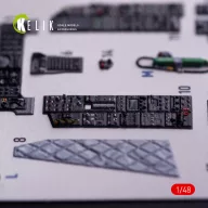 Kelik A-10C - interior 3D decals for GWH kit 1:48 (K48133)