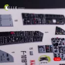 Kelik F-101B VooDoo - interior 3D decals for Zimi Model/KittyHawk kit 1:48 (K48134)