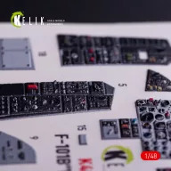   Kelik F-101B VooDoo - interior 3D decals for Zimi Model/KittyHawk kit 1:48 (K48134)