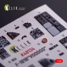 Kelik F-101B VooDoo - interior 3D decals for Zimi Model/KittyHawk kit 1:48 (K48134)