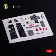   Kelik F-101A/C VooDoo - interior 3D decals for Zimi Model/KittyHawk kit 1:48 (K48135)