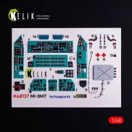   Kelik Mi-8MT - interior 3D decals for Trumpeter kit 1:48 (K48137)