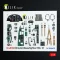 Kelik Bristol Beaufighter Mk.VI - interior 3D decals for Tamiya kit 1:48 (K48138)