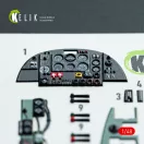Kelik Bristol Beaufighter Mk.VI - interior 3D decals for Tamiya kit 1:48 (K48138)