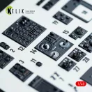 Kelik Do-217 K/M - interior 3D decals for ICM kit 1:48 (K48142)