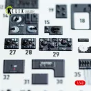 Kelik Do-217 K/M - interior 3D decals for ICM kit 1:48 (K48142)
