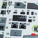 Kelik Do-217 N/J - interior 3D decals for ICM kit 1:48 (K48143)