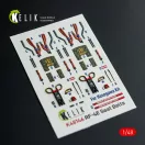 Kelik RF-4E - interior 3D decals for Hasegawa kit 1:48 (K48146)