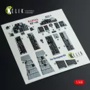 Kelik RF-4E - interior 3D decals for Hasegawa kit 1:48 (K48146)