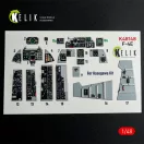 Kelik F-4E - interior 3D decals for Hasegawa kit 1:48 (K48148)