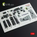Kelik F-4E - interior 3D decals for Hasegawa kit 1:48 (K48148)