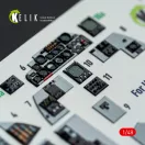 Kelik F-4E - interior 3D decals for Hasegawa kit 1:48 (K48148)