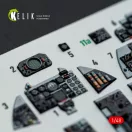 Kelik F-4E - interior 3D decals for Hasegawa kit 1:48 (K48148)
