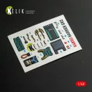 Kelik HARRIER GR3 - interior 3D decals for Kinetic kit 1:48 (K48151)