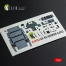 Kelik AV-8A HARRIER (Late) - interior 3D decals for Kinetic kit 1:48 (K48153)