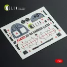 Kelik AV-8A HARRIER (Late) - interior 3D decals for Kinetic kit 1:48 (K48153)