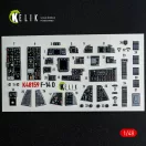 Kelik F-14D - interior 3D decals for GWH kit 1:48 (K48159)