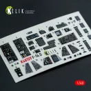 Kelik F-14D - interior 3D decals for GWH kit 1:48 (K48159)