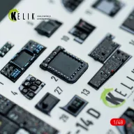 Kelik F-14D - interior 3D decals for GWH kit 1:48 (K48159)