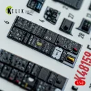 Kelik F-14D - interior 3D decals for GWH kit 1:48 (K48159)