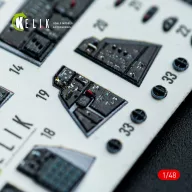 Kelik F-14D - interior 3D decals for GWH kit 1:48 (K48159)