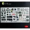 Kelik F-14A - interior 3D decals for Hasegawa kit 1:48 (K48160)