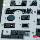 Kelik F-14A - interior 3D decals for Hasegawa kit 1:48 (K48160)