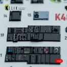 Kelik F-14A - interior 3D decals for Hasegawa kit 1:48 (K48160)