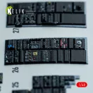 Kelik F-14A - interior 3D decals for GWH kit 1:48 (K48161)