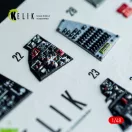 Kelik F-14A - interior 3D decals for GWH kit 1:48 (K48161)