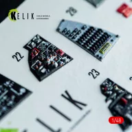 Kelik F-14A - interior 3D decals for GWH kit 1:48 (K48161)