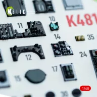 Kelik F-14A - interior 3D decals for GWH kit 1:48 (K48161)