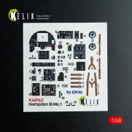   Kelik Hampden B.Mk.1 - interior 3D decals for ICM kit 1:48 (K48162)
