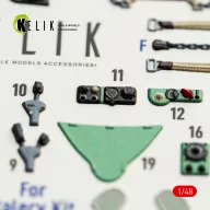   Kelik MC.200 - interior 3D decals for Italeri kit 1:48 (K48163)