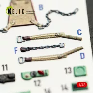   Kelik MC.200 - interior 3D decals for Italeri kit 1:48 (K48163)