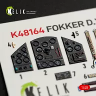   Kelik FOKKER D.XXI - interior 3D decals for Special Hobby kit 1:48 (K48164)