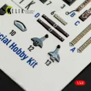 Kelik FOKKER D.XXI - interior 3D decals for Special Hobby kit 1:48 (K48164)
