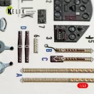 Kelik FOKKER D.XXI - interior 3D decals for Special Hobby kit 1:48 (K48164)