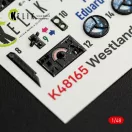 Kelik Westland Lysander Mk.III - interior 3D decals for Eduard kit 1:48 (K48165)