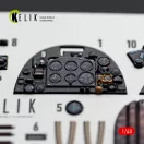 Kelik Spitfire TR.9 - interior 3D decals for Airfix 1:48 (K48166)