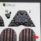 Kelik Spitfire TR.9 - interior 3D decals for Airfix 1:48 (K48166)