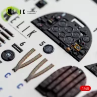  Kelik Spitfire TR.9 - interior 3D decals for Airfix 1:48 (K48166)