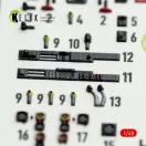 Kelik Hs-129 B - interior 3D decals for Takom kit 1:48 (K48167)