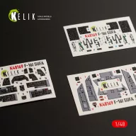   Kelik F-16I SUFA - interior 3D decals for GWH kit 1:48 (K48169)