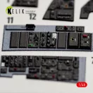 Kelik F-16I SUFA - interior 3D decals for GWH kit 1:48 (K48169)