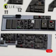  Kelik F-16I SUFA - interior 3D decals for GWH kit 1:48 (K48169)