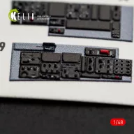   Kelik F-16I SUFA - interior 3D decals for GWH kit 1:48 (K48169)