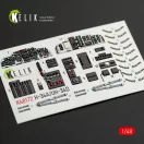 Kelik H-34A/UH-34D - interior 3D decals for Italeri kit 1:48 (K48172)