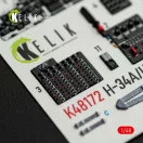 Kelik H-34A/UH-34D - interior 3D decals for Italeri kit 1:48 (K48172)