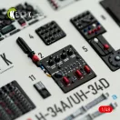 Kelik H-34A/UH-34D - interior 3D decals for Italeri kit 1:48 (K48172)
